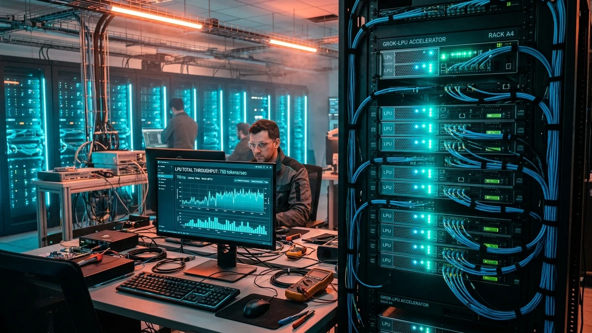 GroqCloud Language Processing Unit speed benchmarks and developer dashboard